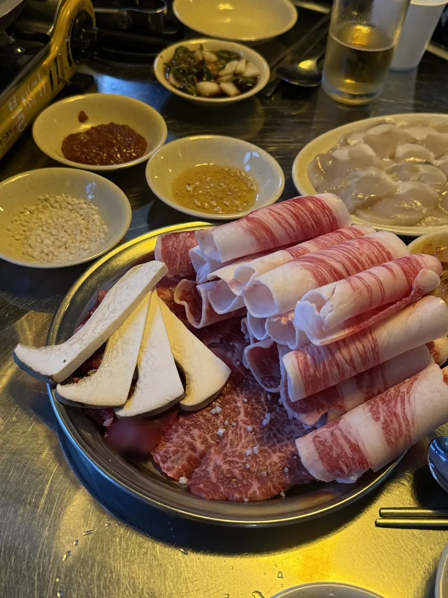Three-person brisket samhap set