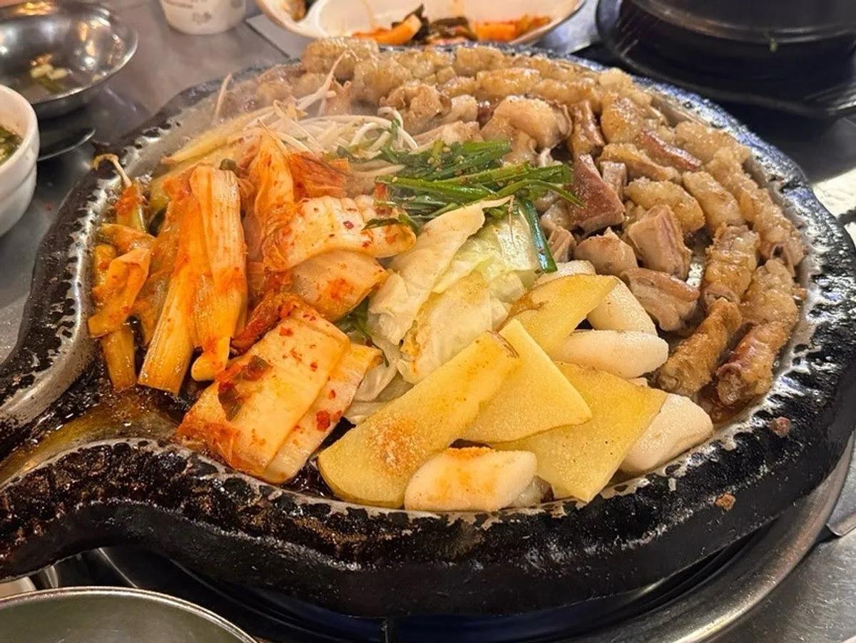 Food photo from a repeat visit to Jinseong Hanwoo Gopchang in Bangi-dong