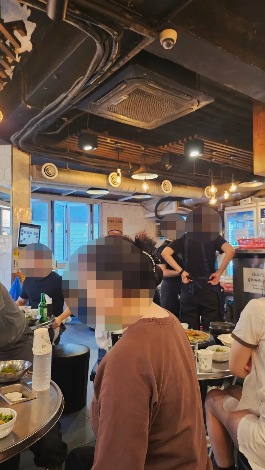 Busy restaurant interior filled with guests