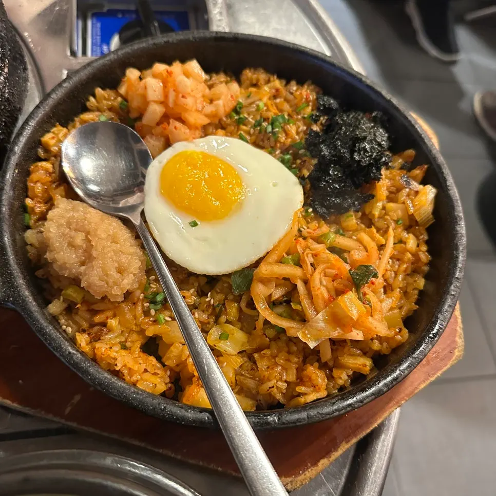 Gopchang dipped in special sauce