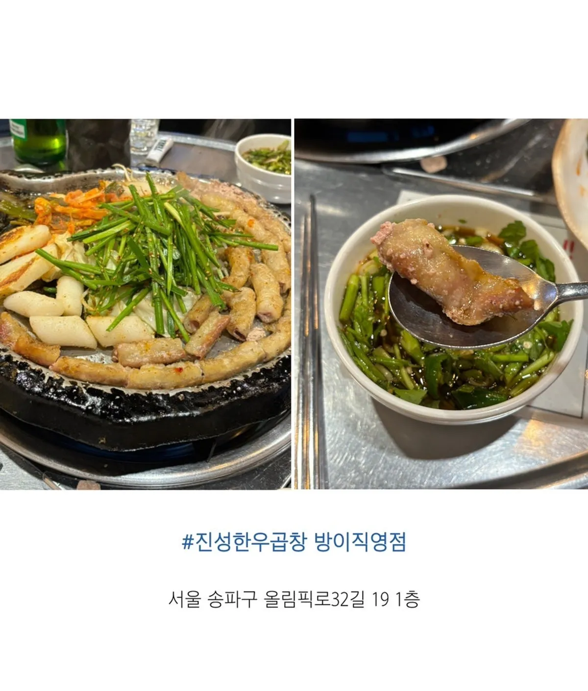 Visit to Jinseong Hanwoo Gopchang on Bangi food alley