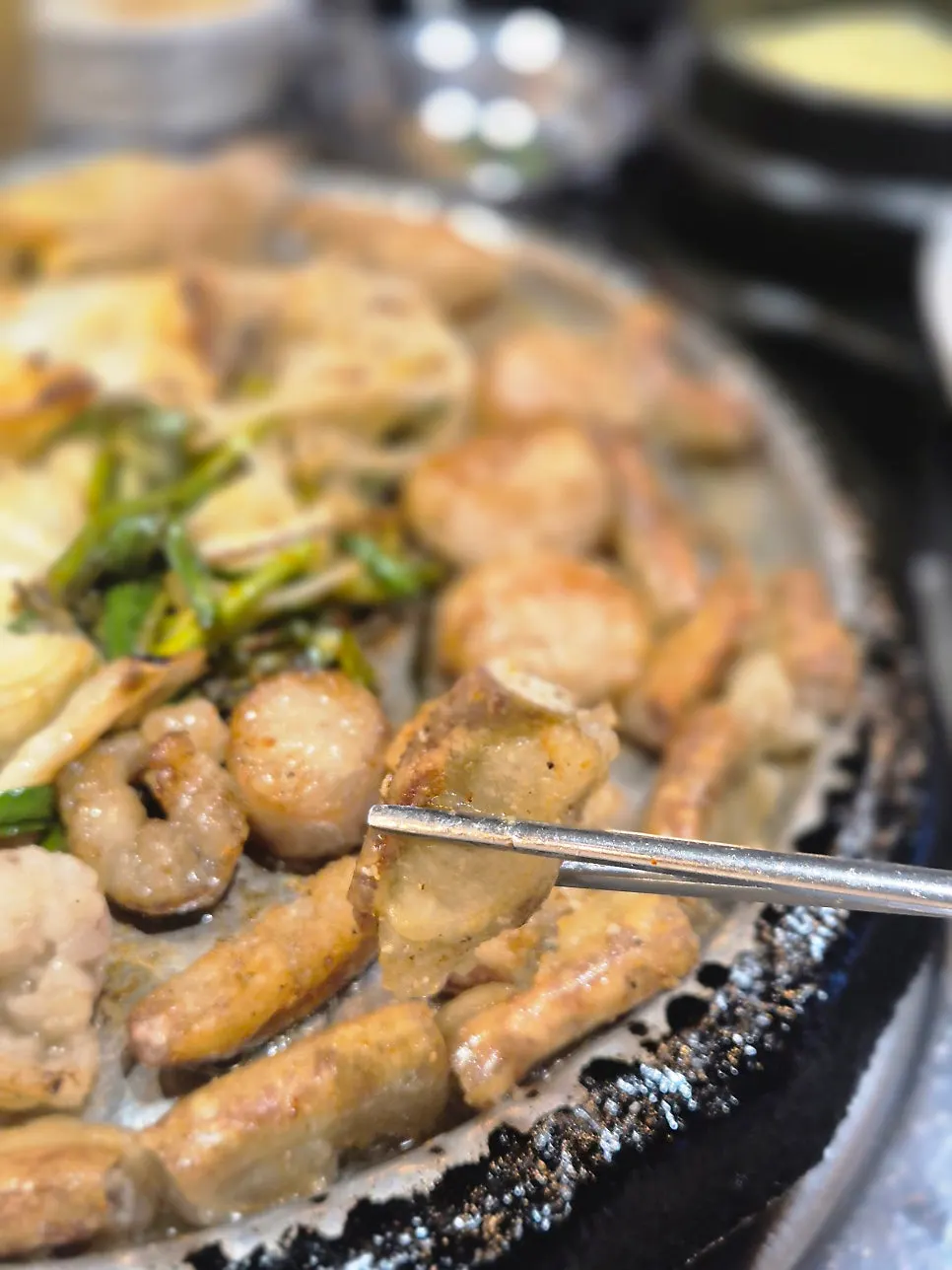 Gopchang packed with filling