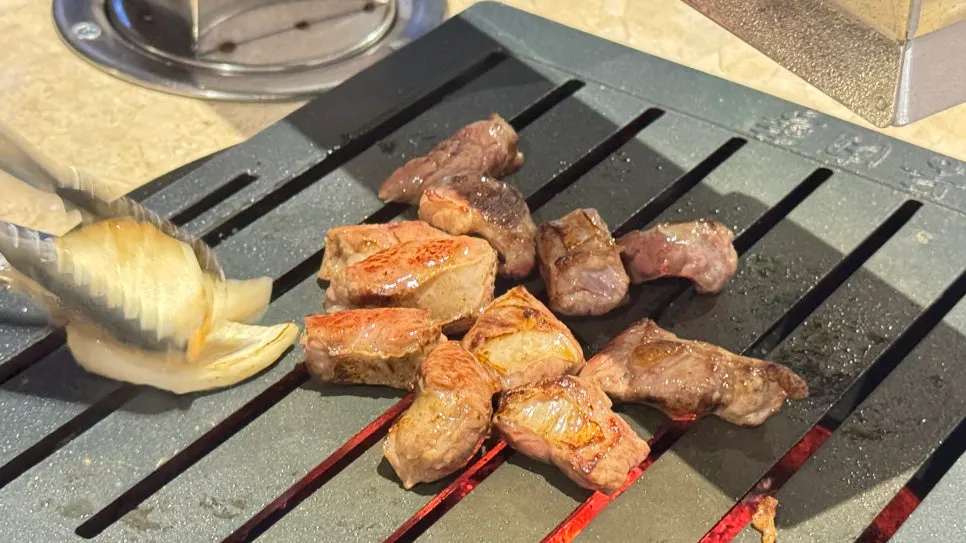 Chewy galmaegisal pork cut