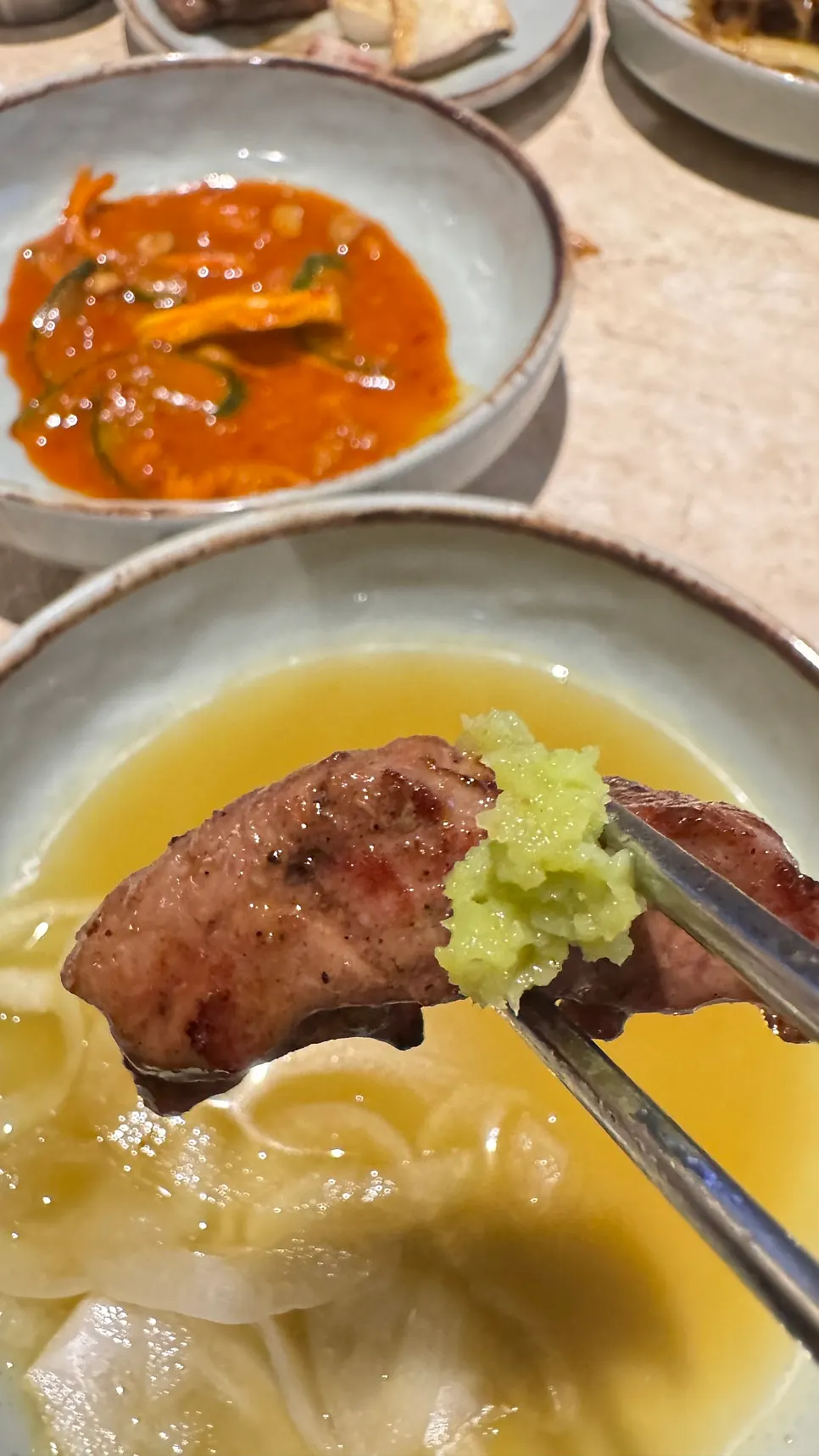 Savory galmaegisal meal