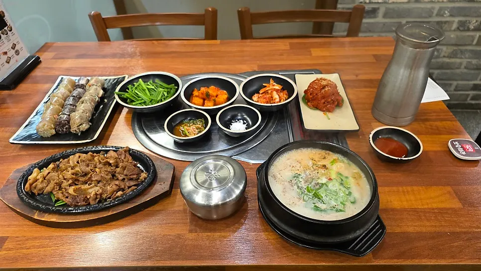 Table tablet ordering screen