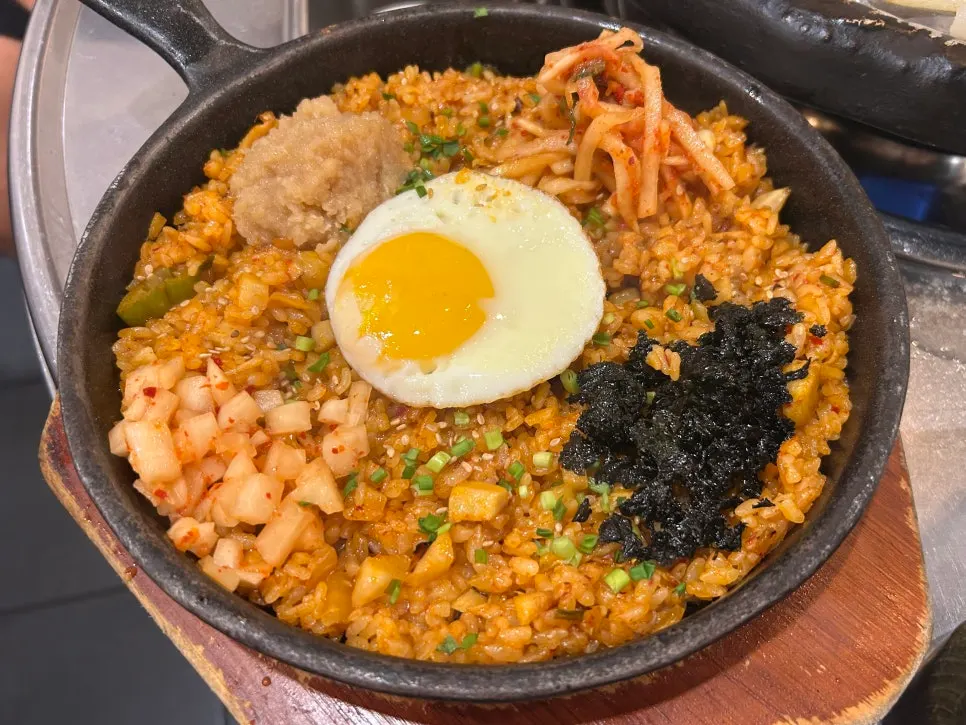 Extra gopchang order with accompaniments