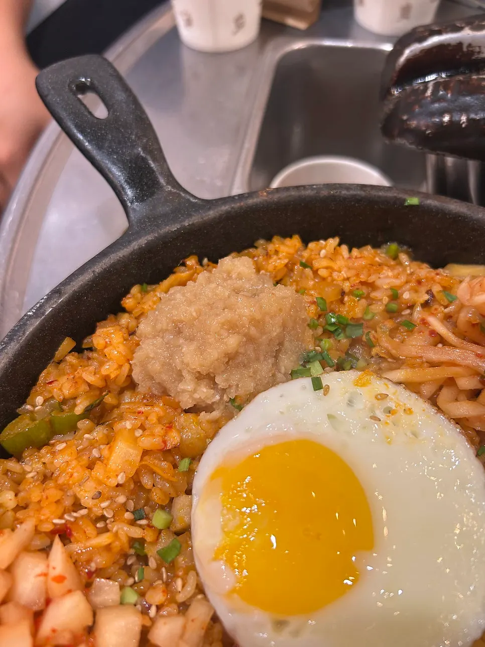 Extra gopchang with rice cake and potato