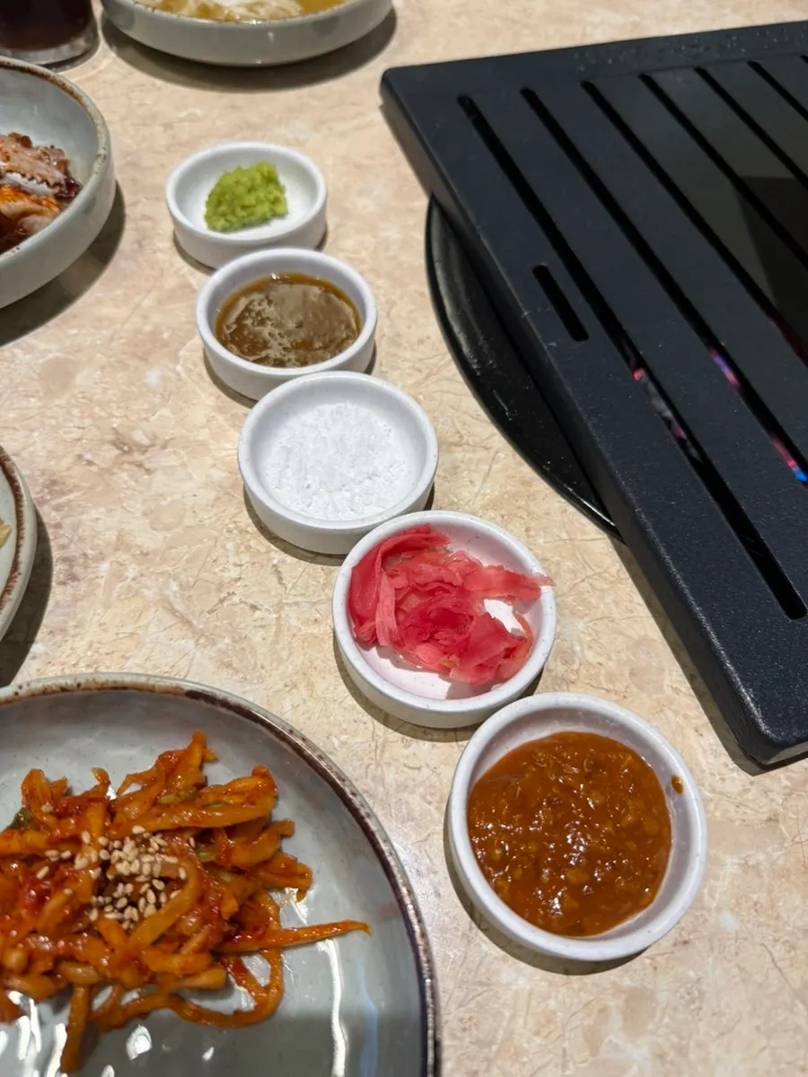 Yukmong basic table setting with Korean side dishes