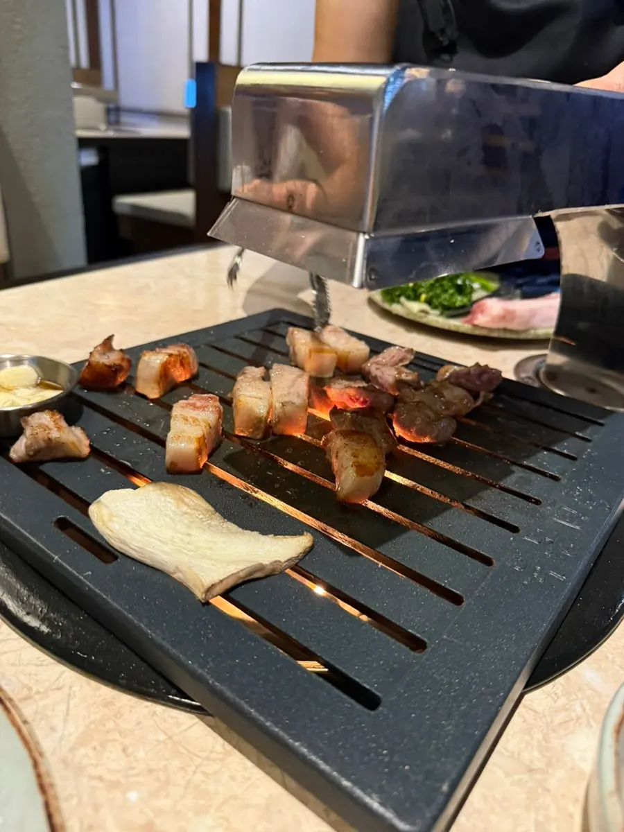Korean pork galbi samgyeop