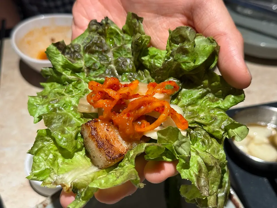 Assorted meat enjoyed for its different textures