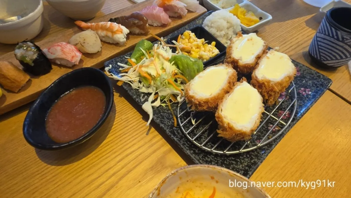 치즈돈까스 모밀세트