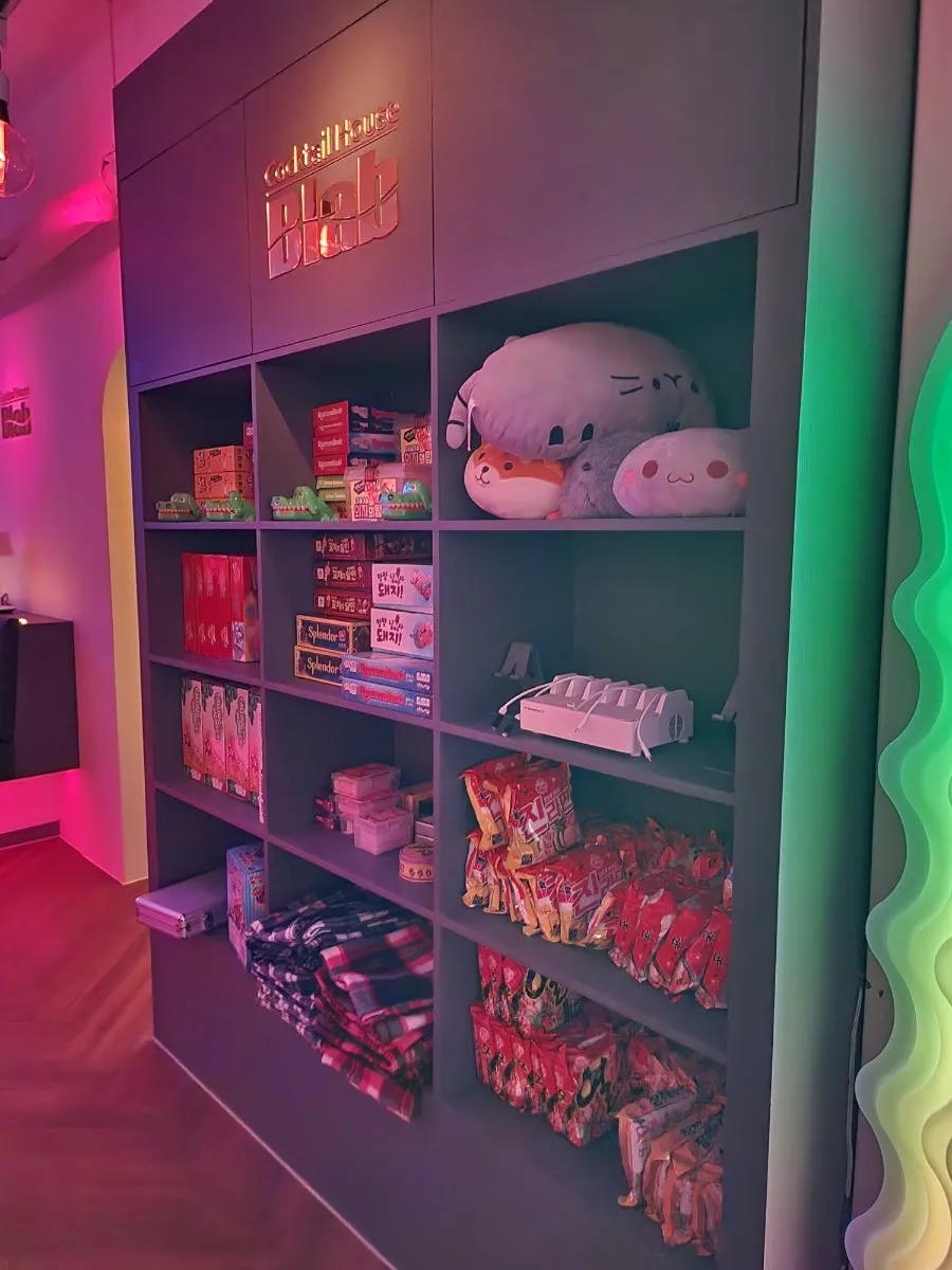 Board games at the venue
