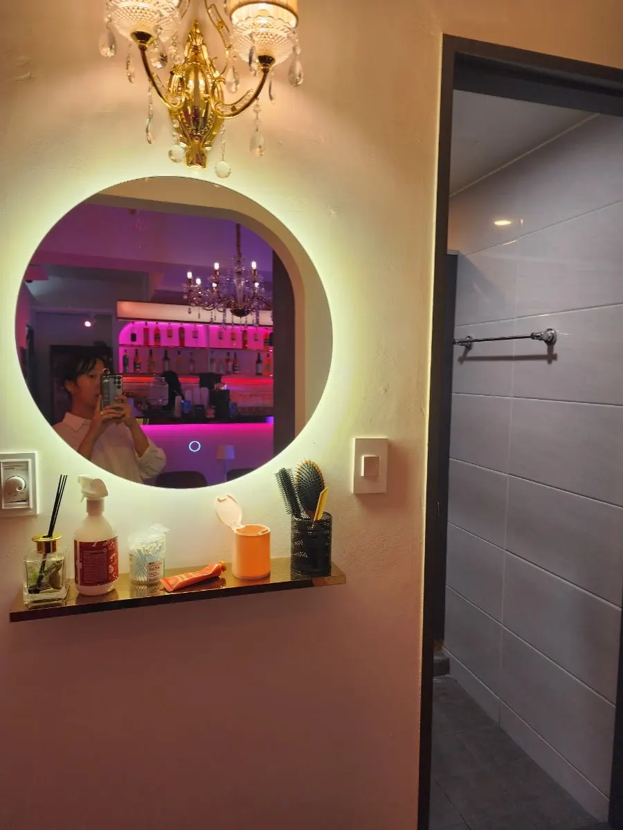 Restroom inside the venue