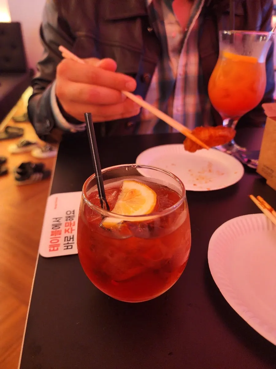 Cosmopolitan cocktail
