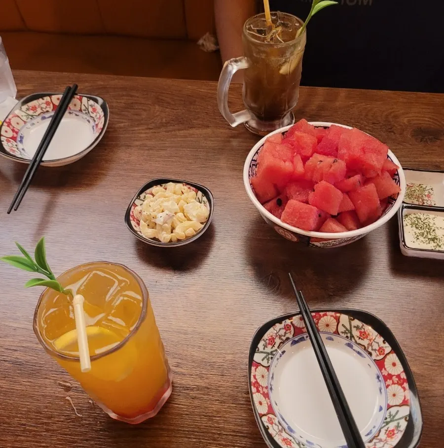 A glass of Seoul Plum Highball