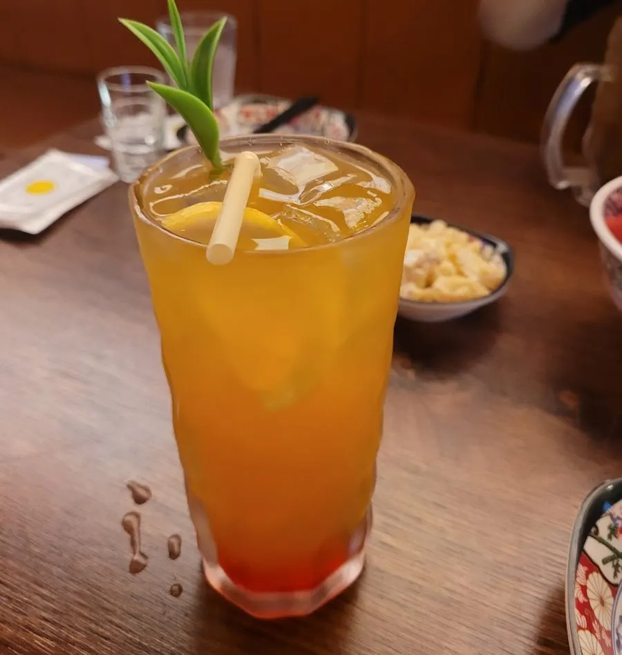 Tequila Sunrise cocktail