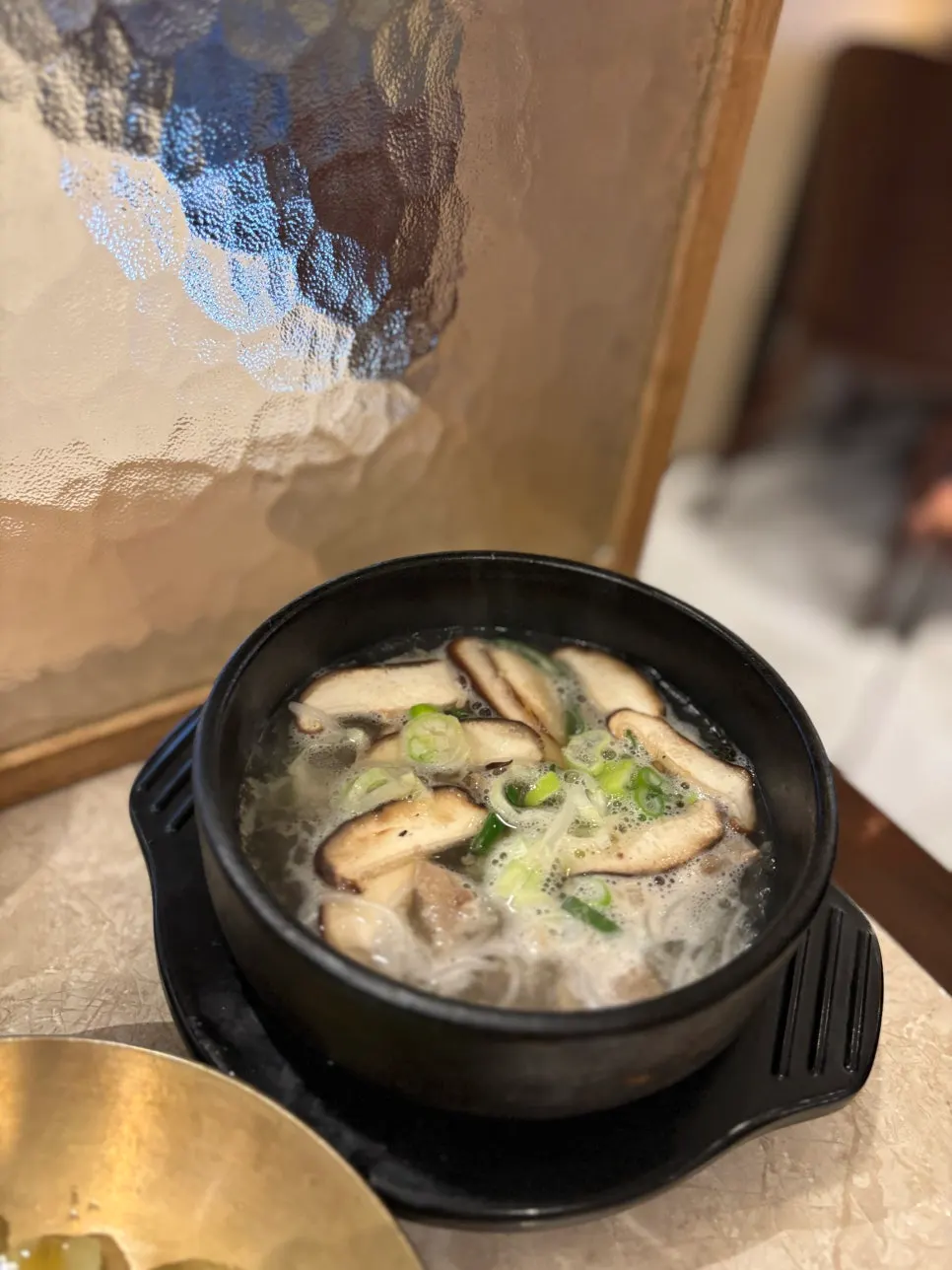 Brisket soup from the LA marinated galbi set