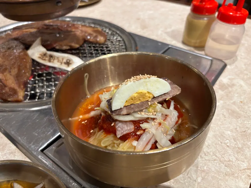Dessert bibim naengmyeon