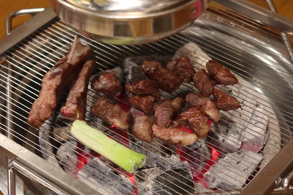 아이와 먹은 양갈비 식사