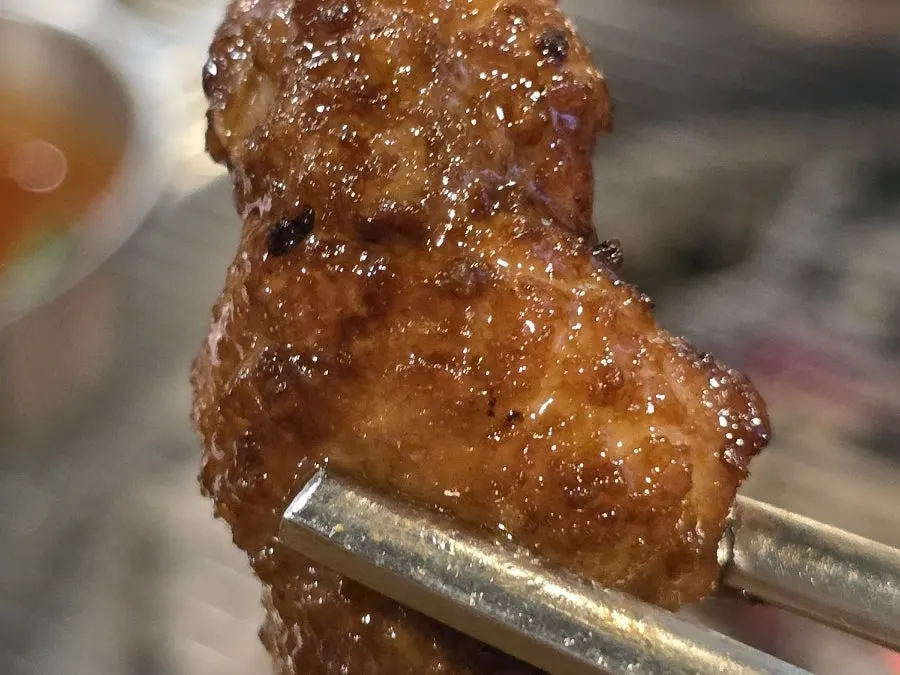 Crunchy-textured odol galbi