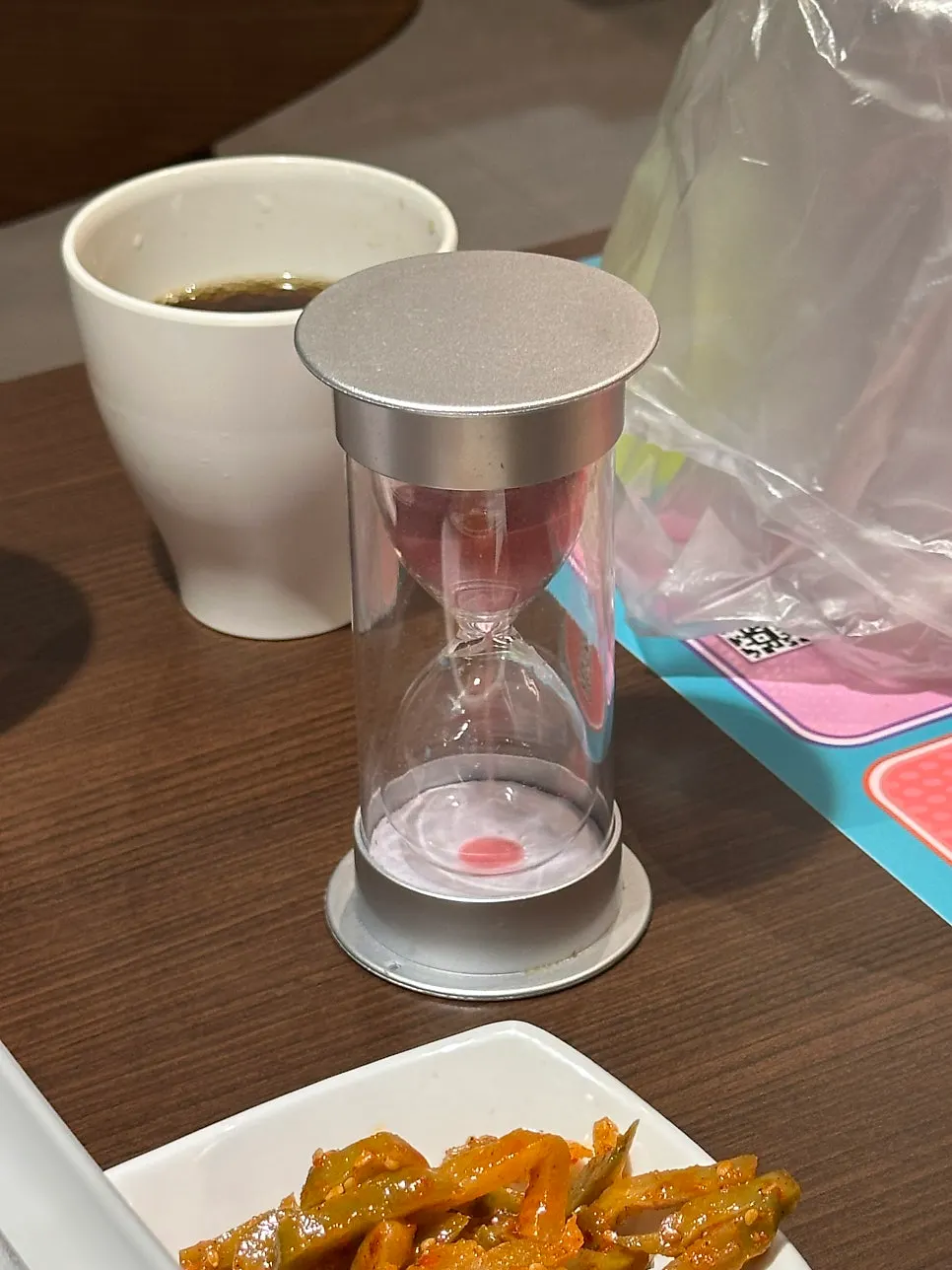 인덕션 위에서 끓고 있는 마라카오위