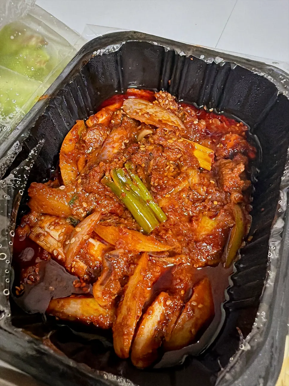 상추에 싸 먹는 오제볶음
