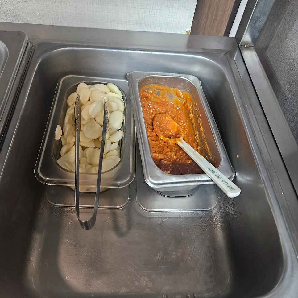 돌판 위에 나온 돌판직화제육볶음