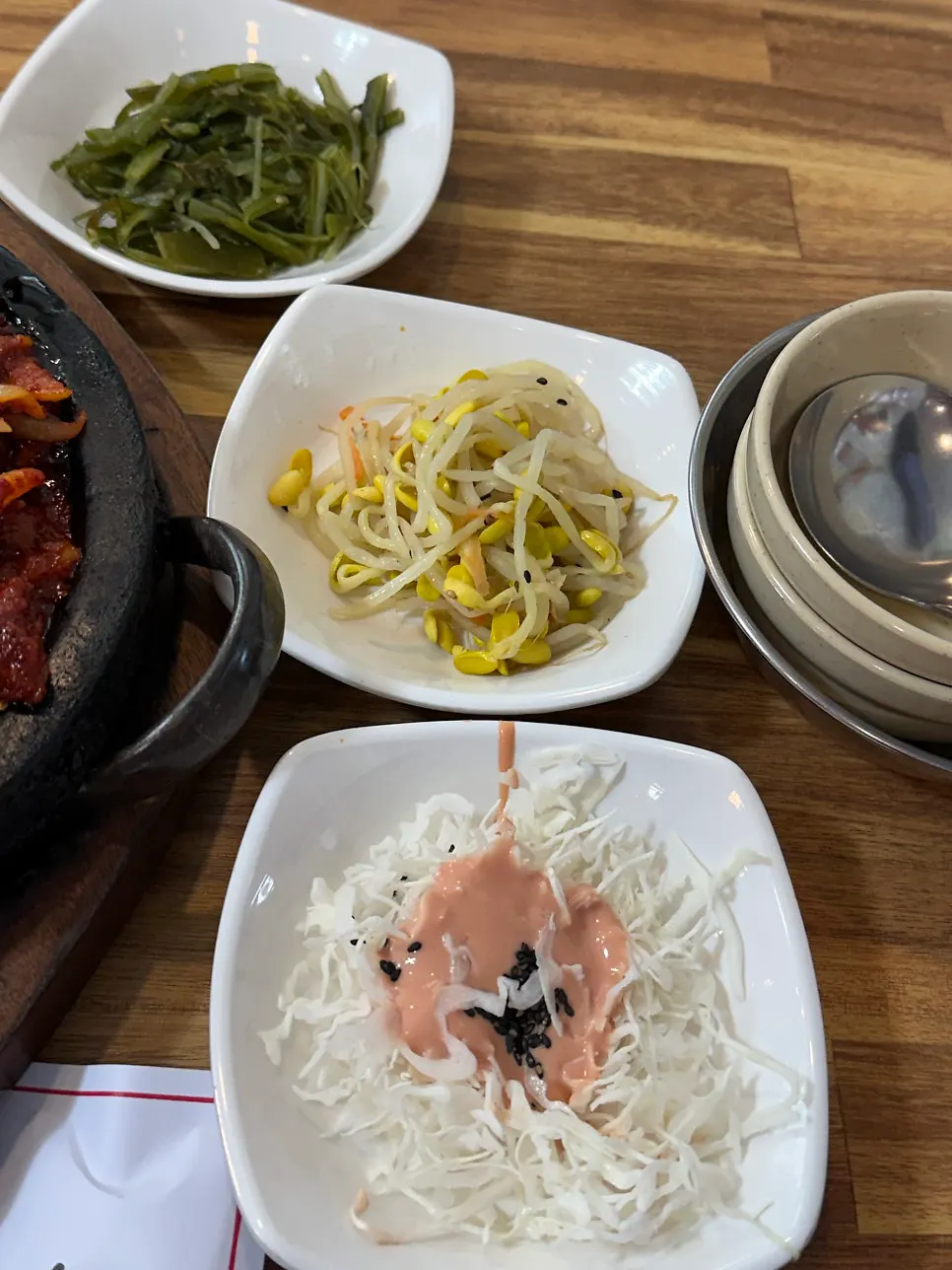 A bowl of cheonggukjang stew