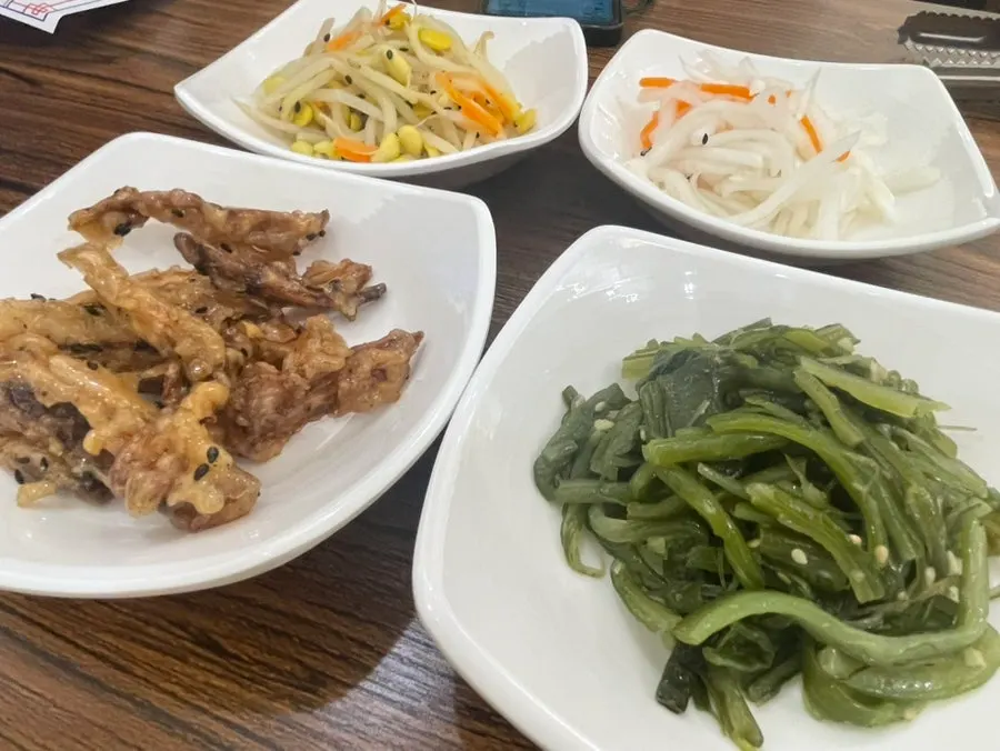 무료로 제공되는 청국된장찌개