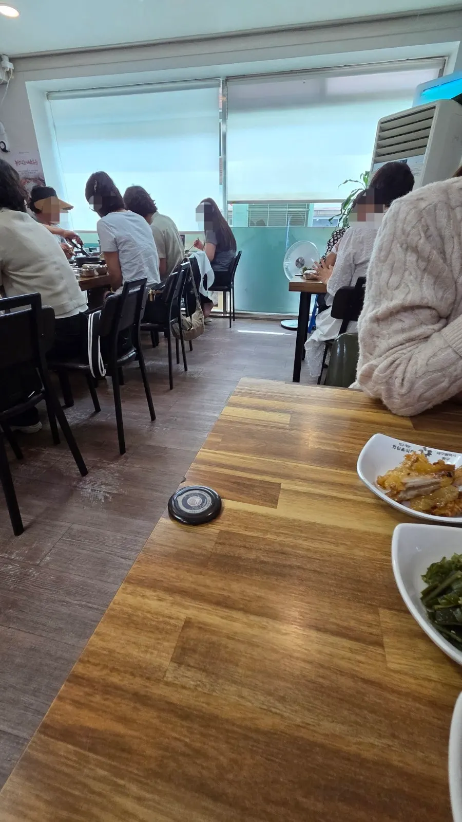 반월당부자식당 입구 안내