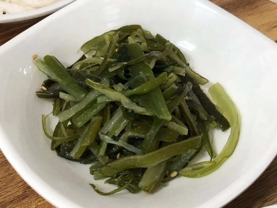 반월당부자식당 기본 반찬 한 상