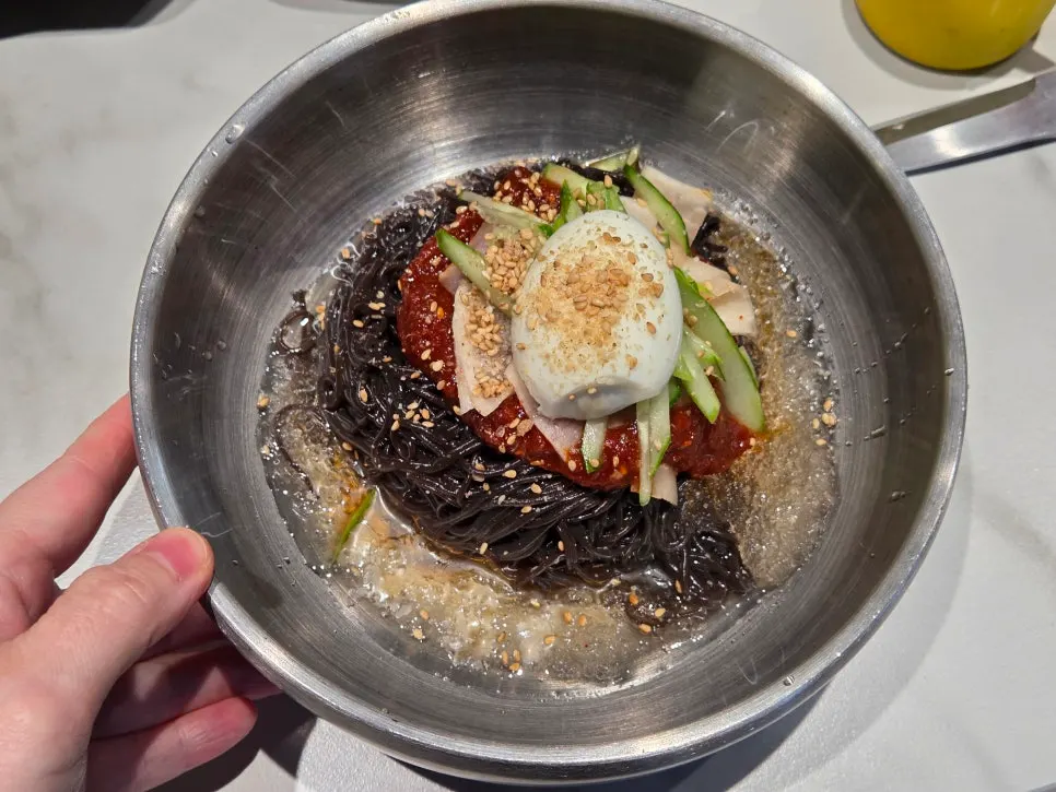 청류옥 비빔냉면
