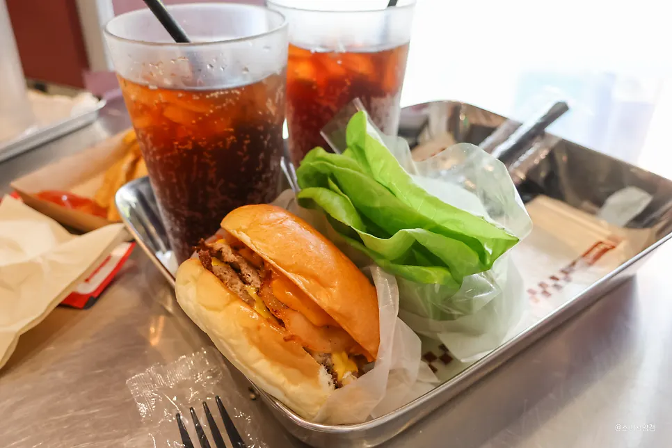 Handmade burger made fresh to order