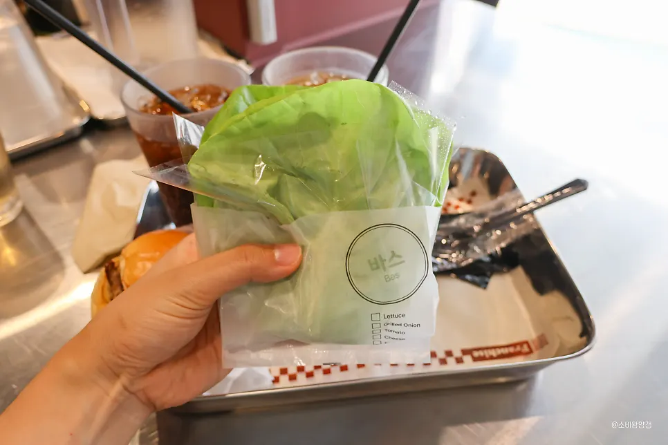 Double bacon cheeseburger from Bas Burger