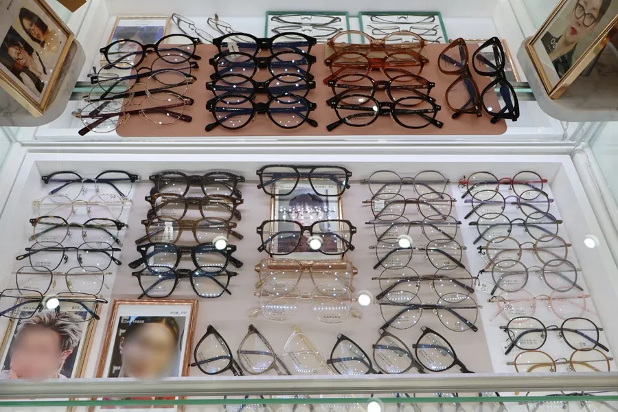 Round-shaped, geek-chic glasses design
