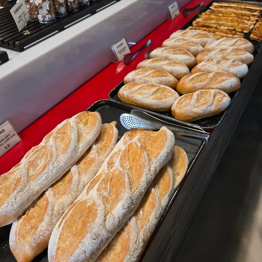 Financier and baked goods corner at Barirus