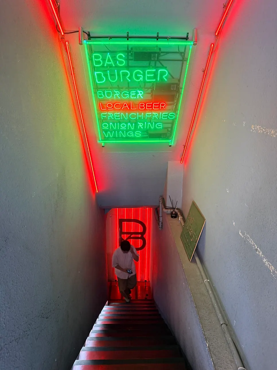 Entrance of BAS Burger Euljiro Branch