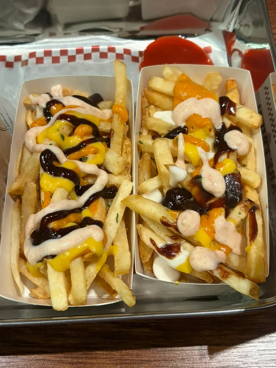 Fries served as part of the Base Burger set