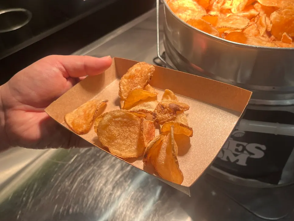 One bag of fries packed to go