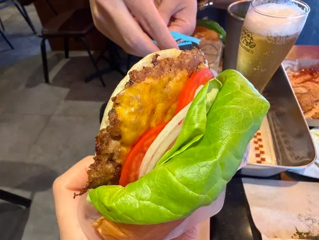 The signature Bas Burger set