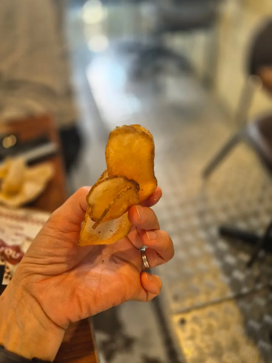 James Potatoes brought over from the self-serve bar