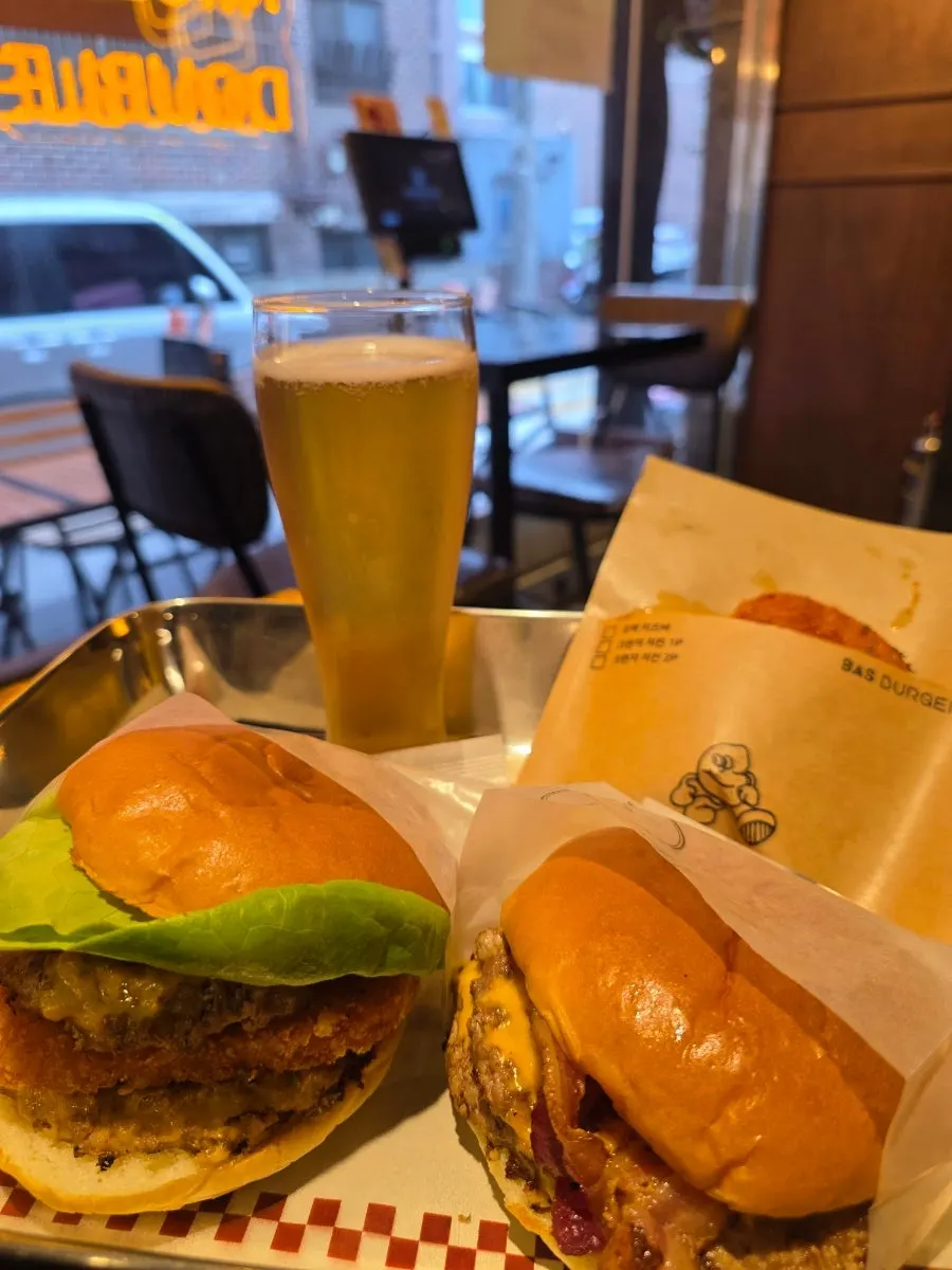 Beer sampling info and beer glass