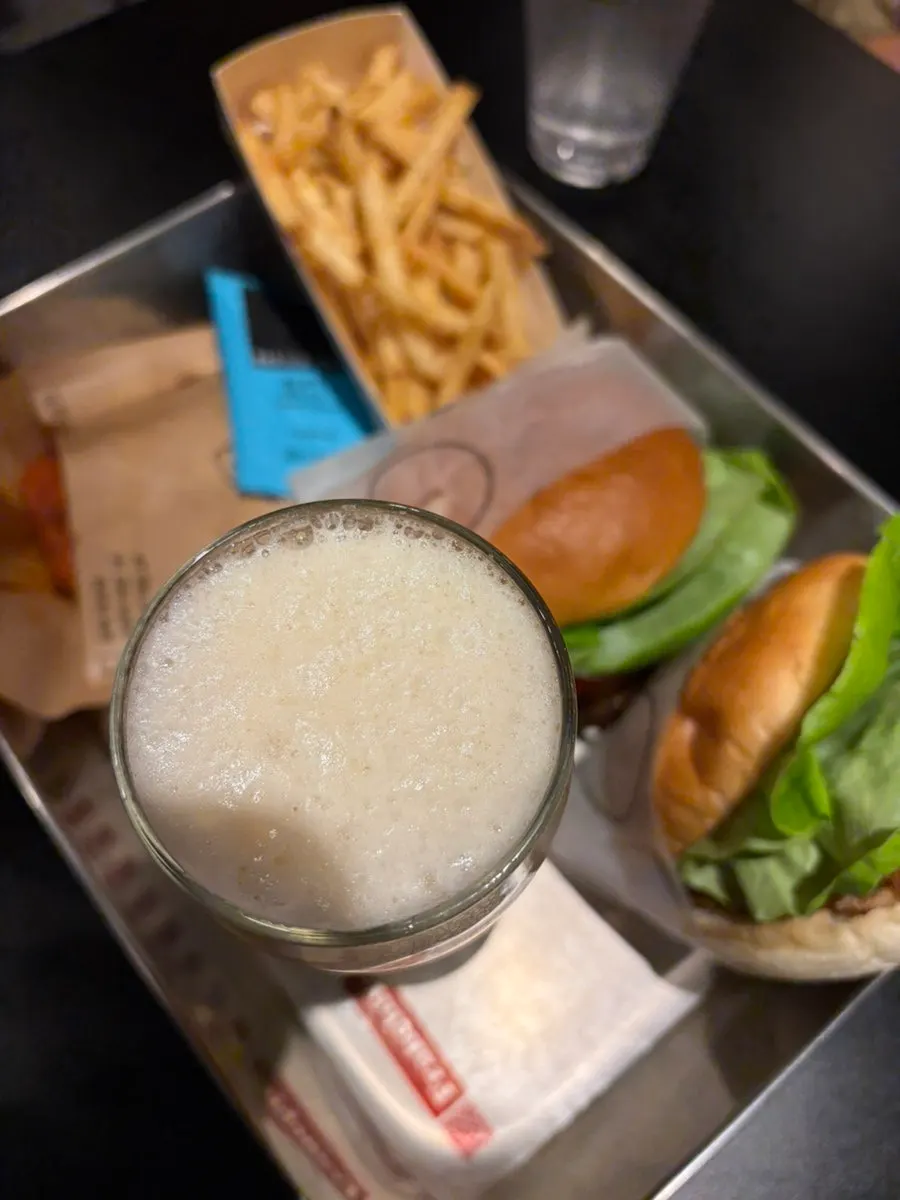 A glass of Cheongjindong IPA beer