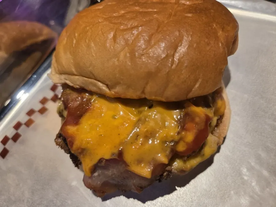 A filling handmade burger from Bas Burger
