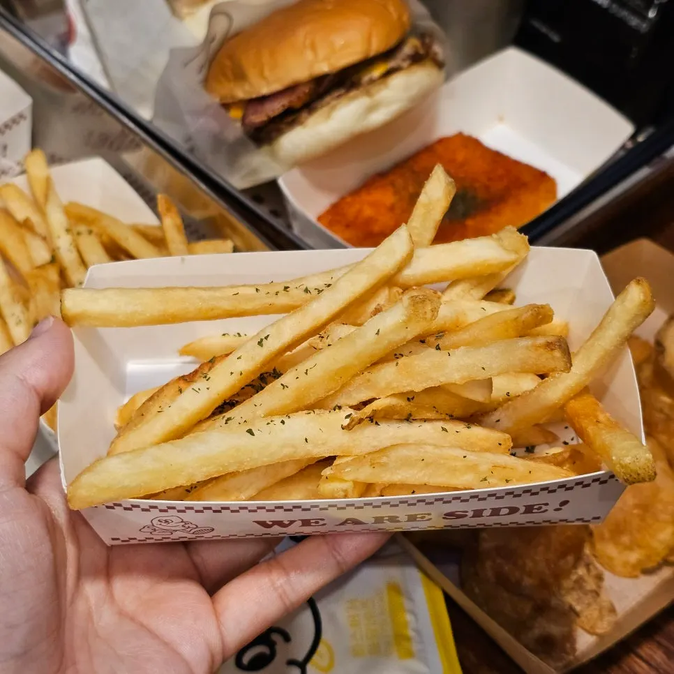 Double bacon cheese burger with two patties and layered cheese