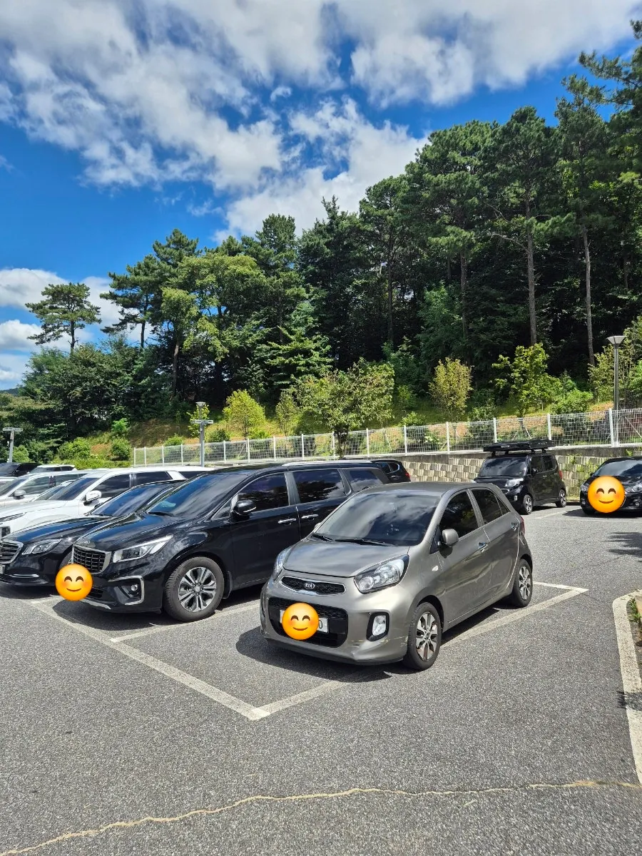 Dedicated parking lot in front of Boksakkot Pineun Jip Daejeon Branch