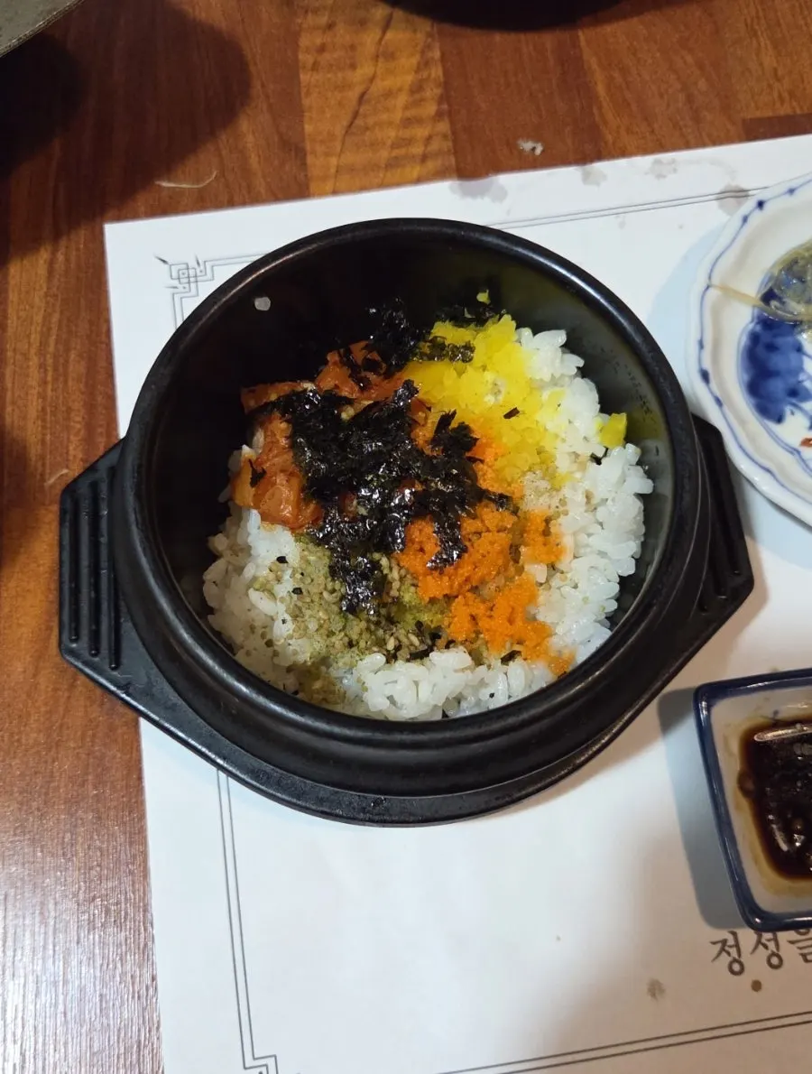 Warm sukiyaki hot pot
