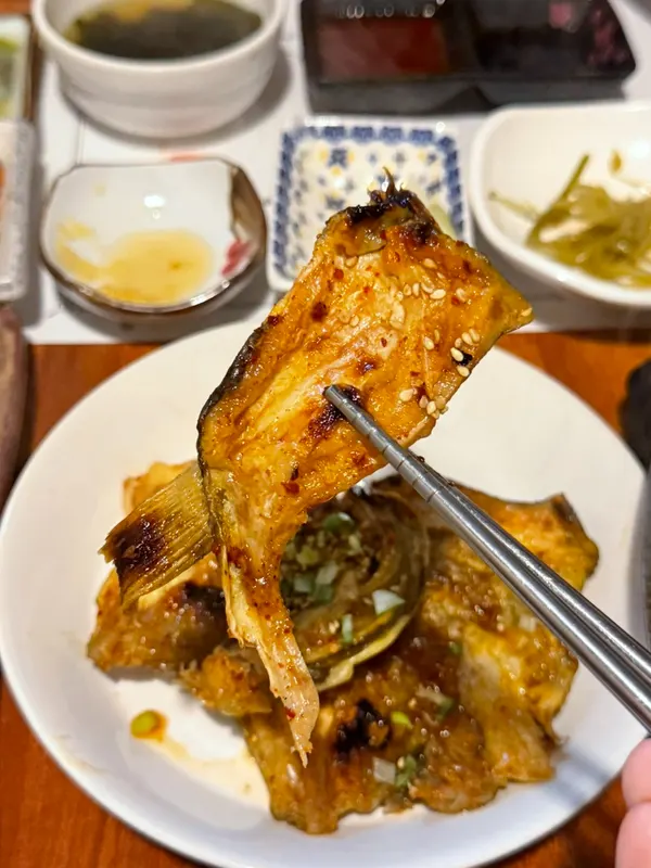 간장 양념 우럭 대가리 조림