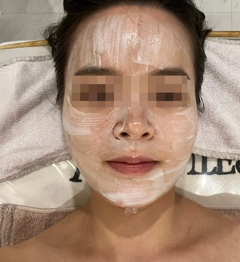 Custom mask care for dry skin