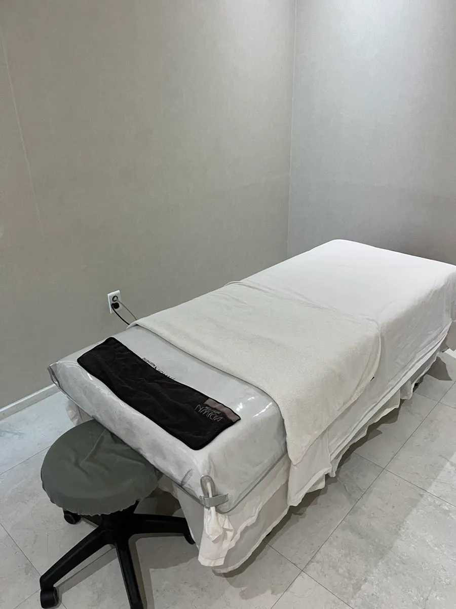 Inside private treatment Room 2